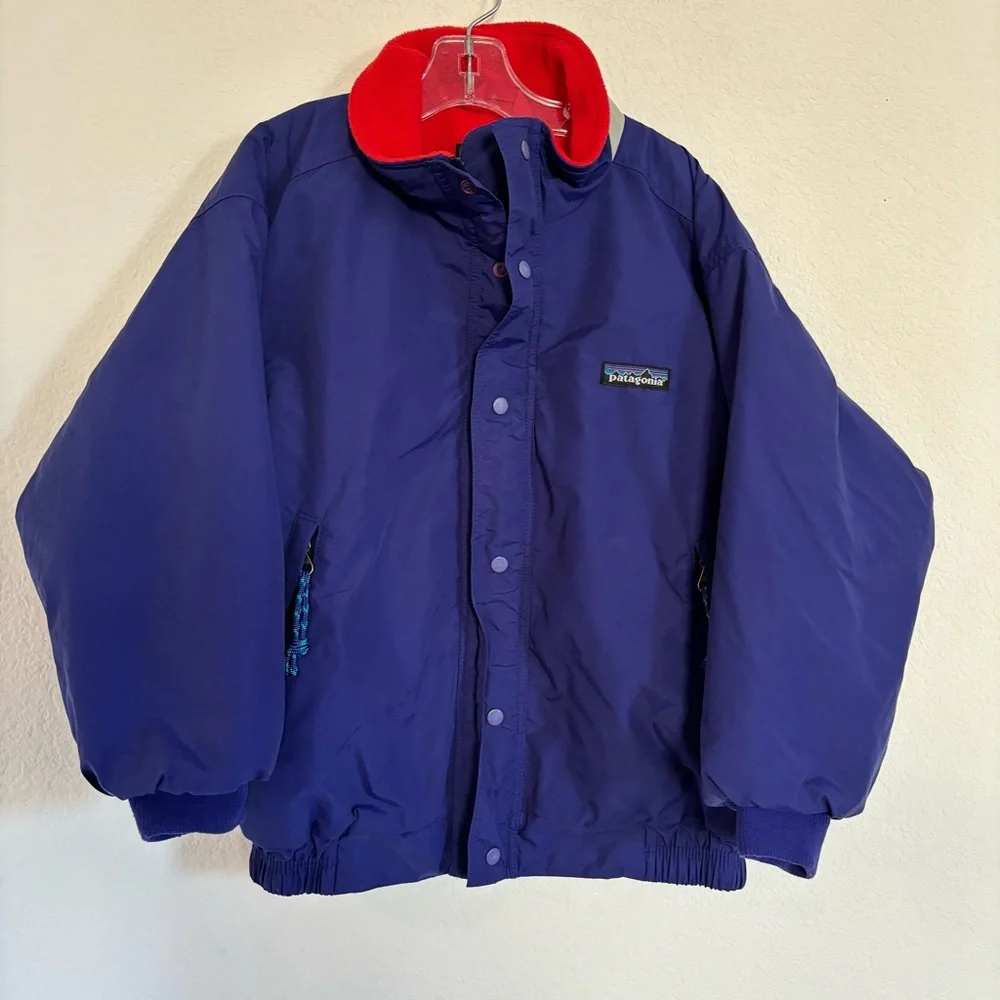 Patagonia Vintage Unisex Kids Bomber Jacket